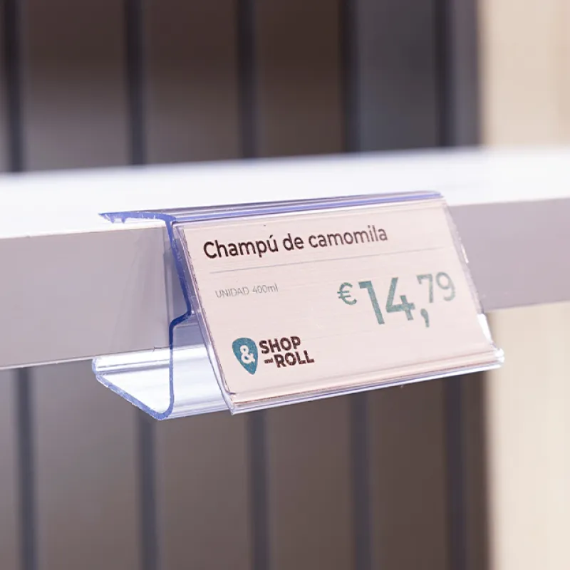 Perfil para balda de madera 